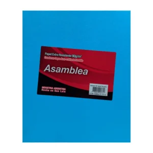 CUADERNO 19X23.5 ASAMBLEA ARAÑA CELESTE 50 HS RAYADO