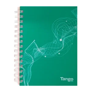 CUADERNO TANGO TAPA PLASTICA ESPIRAL 16 X 21 120 HR
