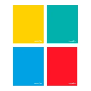 CUADERNO 16X21 TAPA FLEXIBLE MARATON COLORS 48 HS CUADRICULADO