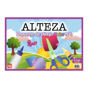 REPUESTO ALTEZA EMBOLSADO Nº 6 DIBUJO COLOR 6 HJS