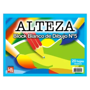 BLOCK ALTEZA DIBUJO 20 HS. BLANCO N°5