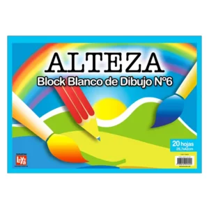 BLOCK ALTEZA DIBUJO 20 HS. BLANCO A3  N°6