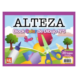 BLOCK ALTEZA DIBUJO 20 HS. COLOR N°5