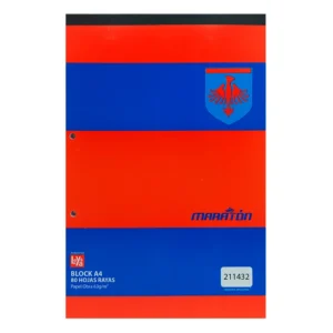 BLOCK MARATON A4 80 HS RAYADAS