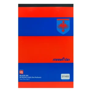 BLOCK MARATON (SIN PERFORAR) A4 80 HS LISAS