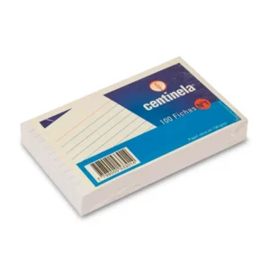 FICHA CENTINELA Nº 1 RAYADAS X 100