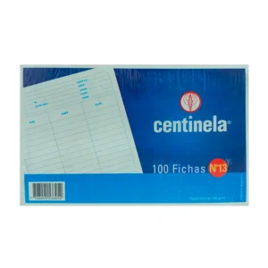 FICHA CENTINELA Nº 3 PARA CONTABILIDAD X 100