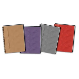 CUADERNO 16X21 TAPA DURA VIP CUERO 96 HR