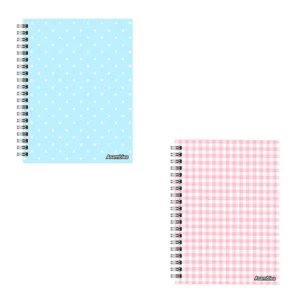 CUADERNO 16X21 TAPA DURA COLORES PASTEL 96 HR