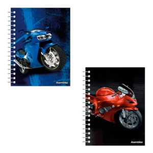 CUADERNO 16X21 TAPA DURA MOTOS 2 96 HR