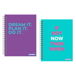 CUADERNO 16X21 TAPA DURA FRASES 96 HR