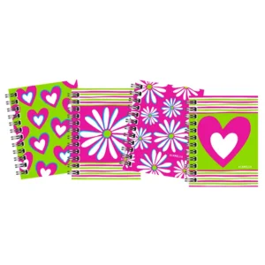 CUADERNO 16X21 TAPA DURA GREEN AND VIOLET 96 HC