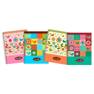 CUADERNO 16X21 TAPA DURA SPRING 96 HC