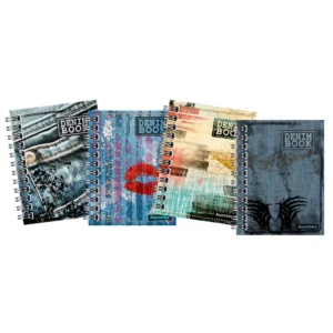 CUADERNO 16X21 TAPA DURA DENIM BOOK 96 HC