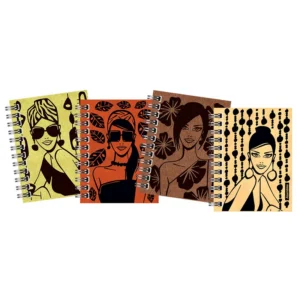 CUADERNO 16X21 TAPA DURA LOLA FLOCK 120 HR