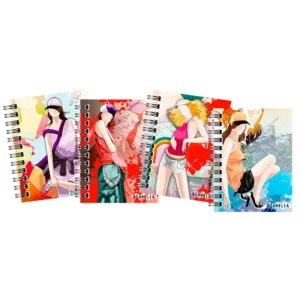 CUADERNO 16X21 TAPA DURA LOOKS 120 HR