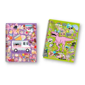 CUADERNO 16X21 TAPA DURA VERY GLAM 2 120 HR
