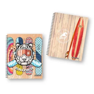 CUADERNO 16X21 TAPA DURA KRAFT BOARD 2 120 HR