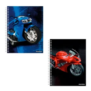 CUADERNO 22X29 TAPA DURA MOTOS 2 80 HR