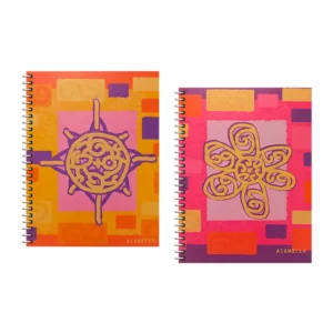 CUADERNO 22X29 TAPA DURA DESING 80 HC