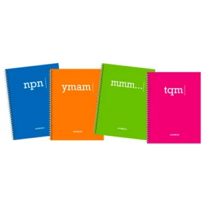 CUADERNO 22X29 TAPA DURA FRIENDS NET 80 HC