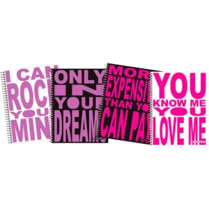 CUADERNO 22X29 TAPA DURA RAVE 80 HC