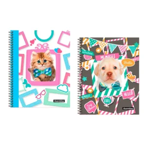 CUADERNO 22X29 TAPA DURA PETS 2 80 HC