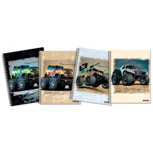 CUADERNO 22X29 TAPA DURA RACE 80 HC