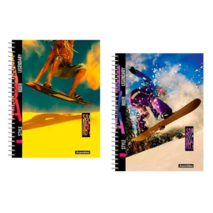 CUADERNO 22X29 TAPA DURA XTREME 80 HC