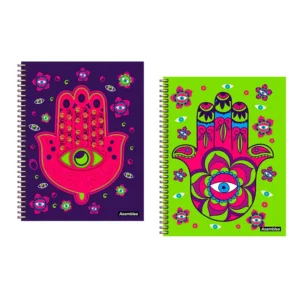 CUADERNO 22X29 TAPA DURA MANO DE FATIMA 120 HR