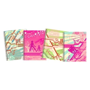 CUADERNO 22X29 TAPA DURA FASHION GIRL 120 HC