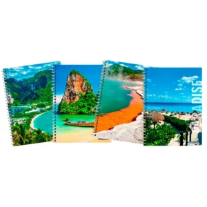 CUADERNO ASAMBLEA PAISAJES PARAÍSOS 21X29.7 ESP 80 HC