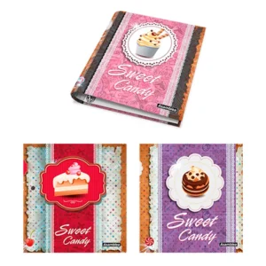 CARPETA 3X40 SWEET CANDY