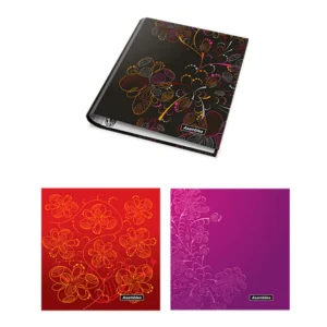 CARPETA 3X40 ASTER FLOWERS