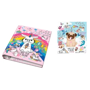 CARPETA 2X40 UNICORNS