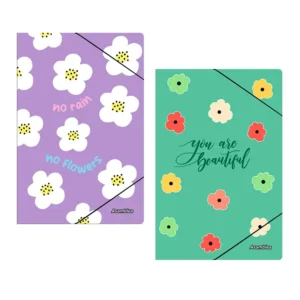 CARPETA 3 SOLAPAS CON ELASTICO DAISY