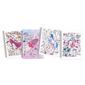 CUADERNO ASAMBLEA TAPA SEMIRIGIDA VERY GLAM 21X29.7 96 HR