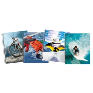 CUADERNO ASAMBLEA TAPA SEMIRIGIDA SPORTS 21X29.7 96 HR