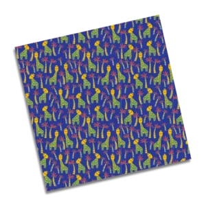 PAPEL DE REGALO 70 X 100 JIRAFAS