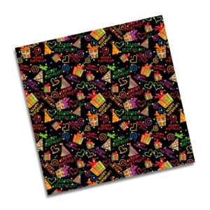 PAPEL DE REGALO 70 X 100 HAPPY BIRTHDAY