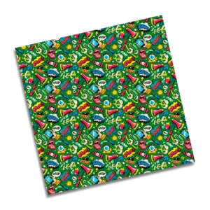 PAPEL DE REGALO 70 X 100 HISTORIETAS