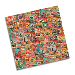 PAPEL DE REGALO 70 X 100 GARAGE