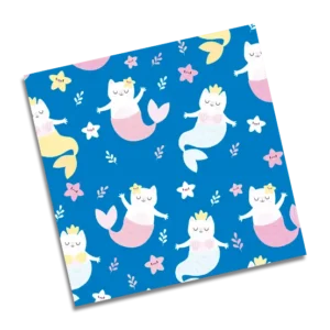 PAPEL DE FORRAR 50 X 70 GATO SIRENA