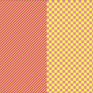 CARTULINA ENTRETENDIA MATE CUADROS FUCSIA AMAR. 50X65