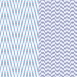 CARTULINA ENTRETENDIA MATE ZIGZAG BLAN. VIOL. TURQ. 50X65