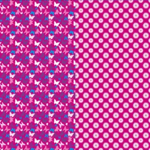 CARTULINA ENTRETENDIA MATE FLOR MARIPOSA FUCSIA 50X65