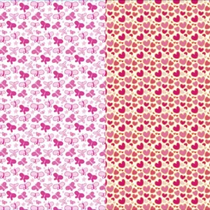 CARTULINA ENTRETENDIA MATE CORAZÓN MARIPOSA FUCSIA 50X65