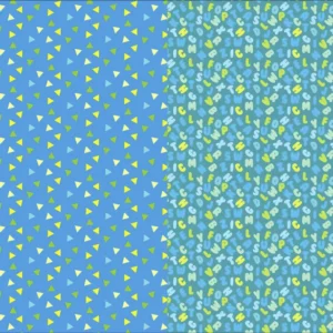 CARTULINA ENTRETENDIA MATE LETRAS TRIANG. TURQ. 50X65