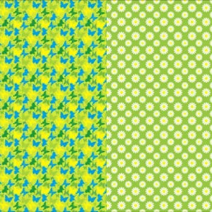 CARTULINA ENTRETENDIA BRILLANTE FLOR MARIPOSA VERDE 50X65