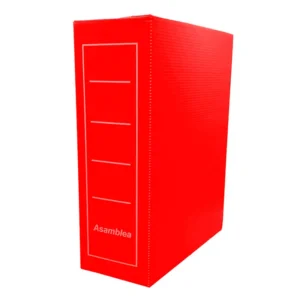 CAJA DE ARCHIVO OFICIO 12 ROJA